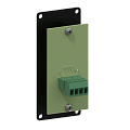 Caymon CASY162/B Модуль CASY оснащен гнездовым разъемом USB 2.0 A на передней стороне и 4-контактным разъемом клеммной колодки на задней панели