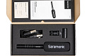 Saramonic SR-TM1 микрофон-пушка с кардиодной направленностью, аккумулятором, отсечкой НЧ 150 Гц.