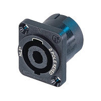 Neutrik NL2MP панельный разъём спикон папа 2-контактный