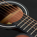 ROCKDALE Aurora D3-E Gloss C BK электроакустическая гитара дредноут с вырезом, цвет черный, глянцевое покрытие