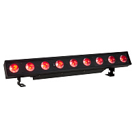 American DJ Mega Tri 60 Cветодиодная панель, 9 x 3 Вт TRI (RGB: 3-IN-1) светодиода; 7 режимов работы