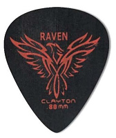 CLAYTON BS80/12  набор медиаторов - 0.80 mm BLACK RAVEN стандартные