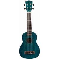 VESTON KUS-15BL I  укулеле-сопрано, махагони, цвет синий
