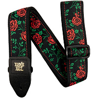 ERNIE BALL 5318  гитарный ремень Jacquard с рисунком Spanish Rose
