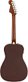 FENDER Malibu Player Burgundy Satin WN электроакустическая гитара, цвет бордовый