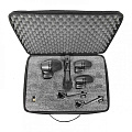 SHURE PGADRUMKIT6  набор микрофонов для ударных, включает 1 PGA52, 2 PGA56s, 1 PGA 57 и 2 PGA81s