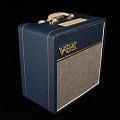 VOX AC4C1 BLUE ламповый гитарный мини комбоусилитель, 4 Вт, синий винил