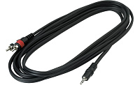 Rockcable RCL 20904 D4  кабель мини-джек стерео - 2 х RCA, длина 3 метра