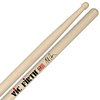 VIC FIRTH SMC барабанные палочки Matt Cameron - деревянный наконечник цилиндрической формы, удлиненное плечо, длина - 16 3/16, диаметр 0,585