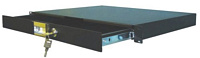 PROAUDIO RD-1U  Рэковый ящик, 1U, с замком, глубина 350 мм