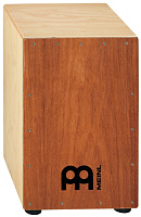 MEINL HCAJ1MH-M  кахон - перед - красное дерево, корпус - бразильская гевея (Rubber Wood), цвет натрульный (красное дерево), отделка - матовая, сазл-эффект