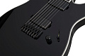 Schecter CHRIS GARZA PT-7 2015 BLK Гитара электрическая семиструнная, крепление грифа: клеенный