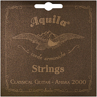 AQUILA AMBRA 2000 172C комплект басов (3 струны) для классической гитары, легкое натяжение