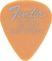FENDER 351 DURA-TONE .84 12 PK BTB медиатор 0.84 мм, жесткий, цвет кремовый