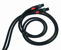 DIE HARD DH330LU5 Шнур акустический SPEAKON2 папа - SPEAKON2 папа, длина 5 метров, цвет черный