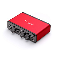 Wrugste GV-AR004  аудиоинтерфейс USB, 2 входа (комбинированные XLR/Jack)/2 выхода