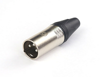 AuraSonics XN3M кабельный 3-контактный разъем XLR male, посеребренные контакты