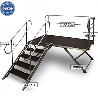 Dura Truss DURA-SR rails for stair (pair) Dura Truss Dura-SR Комплект из двух перил ограждения к лестничному модулю Dura-S