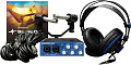 PreSonus AudioBox Stereo комплект для звукозаписи (2 микр. SD7, USB интерфейс, кронштейн на 2 микр., наушники, кабели, ПО Studio One Artist 2)