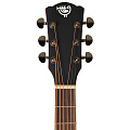 ROCKDALE Aurora D6 BK Satin акустическая гитара, дредноут, цвет черный, сатиновое покрытие