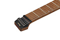 IBANEZ QX52-BKF безголовая электрогитара, 6 струн, HH, наклонные лады, цвет черный