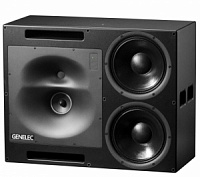 Genelec 1234AСPM-HU активный 3-полосный монитор (центральный), 2хНЧ 12" 1500Вт, СЧ 5" 400Вт, ВЧ 1" 300Вт. Внешний усилитель. Черный