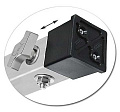 GUIL PTA5-T/80-140 ножка телескопическая, регулировка высоты от 80 см до 140 см