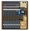 Tascam Model 16 аналоговый 14-канальный микшер с цифровым 16-канальным SD рекордером, Bluetooth, процессор эффектов