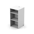 Glorious Modular Mix Rack White cтойка для винилового проигрывателя и виниловых пластинок