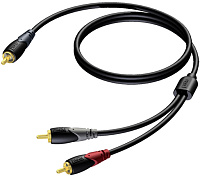 Procab CLA725/1.5 Аудиокабель RCA (вилка) 2х RCA (вилка), 1.5 м