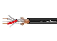 ROXTONE DMX001-LSZH/100 Black LSZH Jacke Кабель DMX, катушка 100 метров, D 5 мм, 2x0,22 кв.мм, цвет черный