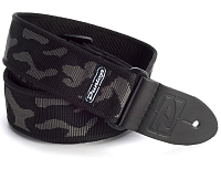 DUNLOP D38-10GY Cammo 2" Ремень гитарный, жаккард, черно-серый камуфляж