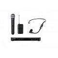 SHURE BLX1288E/SM35 M17 662-686 MHz двухканальная радиосистема с головным микрофоном SHURE SM35 и ручным передатчиком SHURE SM58