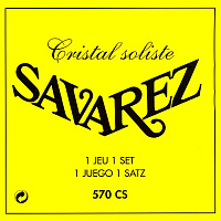 SAVAREZ 570CS Cristal Soliste Yellow very high tension струны для кл. гитары нейлон