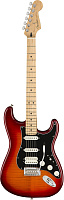 FENDER PLAYER STRT HSS PLSTP MN ACB Электрогитара, цвет вишневый санберст
