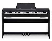 Casio PX-770BK цифровое фортепиано, 88 клавиш, 128 полифония, 19 тембров, 4 хоруса, 4 реверберации, цвет черный