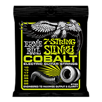 Ernie Ball 2728 струны для 7-струнной электрогитары Cobalt Regular Slinky 7 (10-13-17-26-36-46-56)