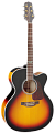 TAKAMINE G70 SERIES GJ72CE-BSB электроакустическая гитара типа Jumbo, цвет санберст