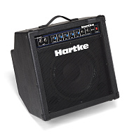 Hartke B600 басовый комбоусилитель 60 ватт, 12" CUSTOM BASS, 3х полосный эквалайзер, вход Active/passive, петля эффектов, Shape,гнездо наушников, 483х470х371 мм, вес 18 кг