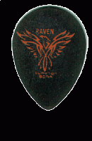 CLAYTON BST152 медиатор - 1.52 mm BLACK RAVEN уменьшенный