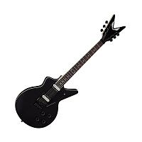 DEAN CADIX F BKS  электрогитара типа Les Paul, 22 лада, 24 3/4", HH, 2V+2T, цвет черный, Индия
