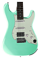 Mooer GTRS S800 Green Электрогитара со встроенным процессором, HSS, палисандр,  цвет Surf Green