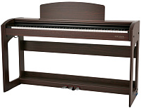 GEWA DP 240G Rosewood  цифровое фортепиано коричневого цвета, матовое