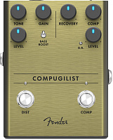 FENDER COMPUGILIST COMP/DISTORTION напольная гитарная педаль эффектов дисторшн и компрессор