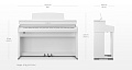 KAWAI CA501 PSW цифровое пианино, цвет белый