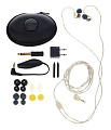 SHURE SE535-CL-EFS наушники внутриканальные, три драйвера, прозрачные