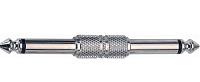 QUIK LOK G122 переходник 1/4' моно джек 'папа' - 1/4' моно джек 'папа'