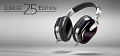 ULTRASONE Jubilee Edition 25 Накладные наушники, закрытого типа, частотный диапазон 5 Гц – 46 кГц, импеданс 32 Ом, чувствительность 96 дБ, длина кабеля 3 м, штекер 3.5 мм, вес 314 г.
