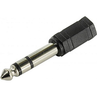 NordFolk NCA5325  переходник 3.5 мм mini Jack stereo "мама" 6.3 мм Jack stereo "папа", пластик 