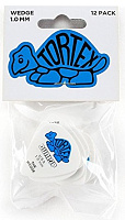 DUNLOP 424P1.0 Tortex Wedge набор медиаторов 1 мм (12 шт)